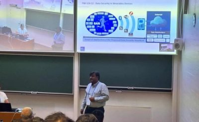 Prof. Sanjeev Singh at SESKO Elec­trotech­ni­cal Stan­dard­iza­tion in Finland